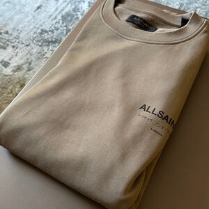 AllSaints Men Crewneck - Khaki